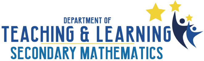 Secondary Math Curriculum at NNPS