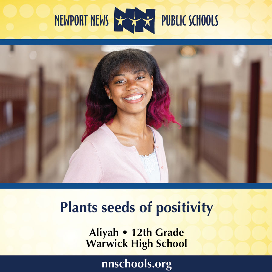 Warwick High School 12th Grader Aliyah Davis